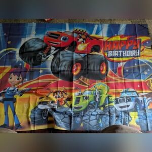 Blaze and the Monster Machines Birthday Banner
